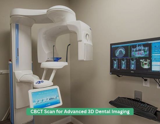 CBCT 3D dental imaging technology for dental diagnosis and treatment planning