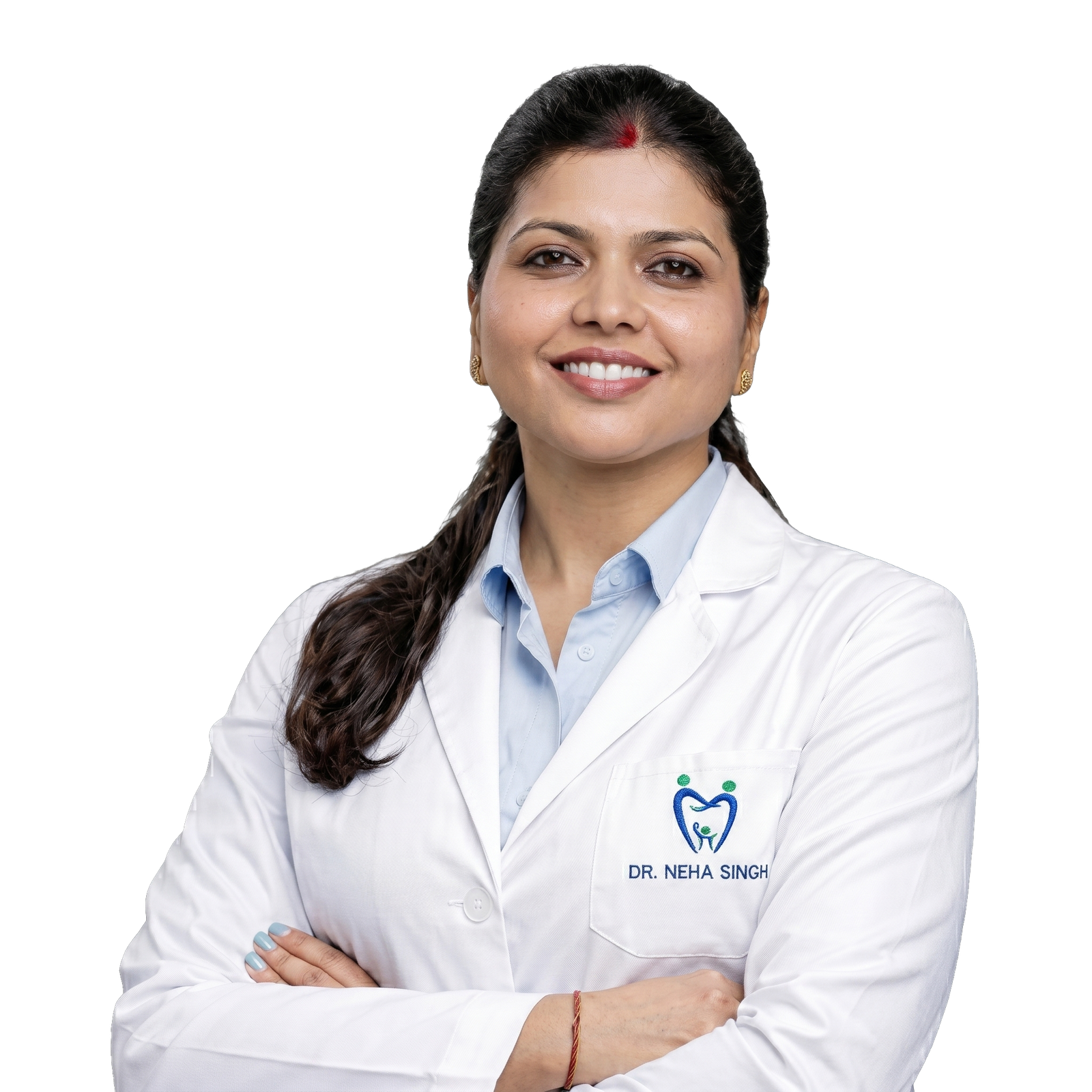 Dr. Neha Singh, experienced dentist in Patna, providing advanced dental care at Dental Comfort Zone.
