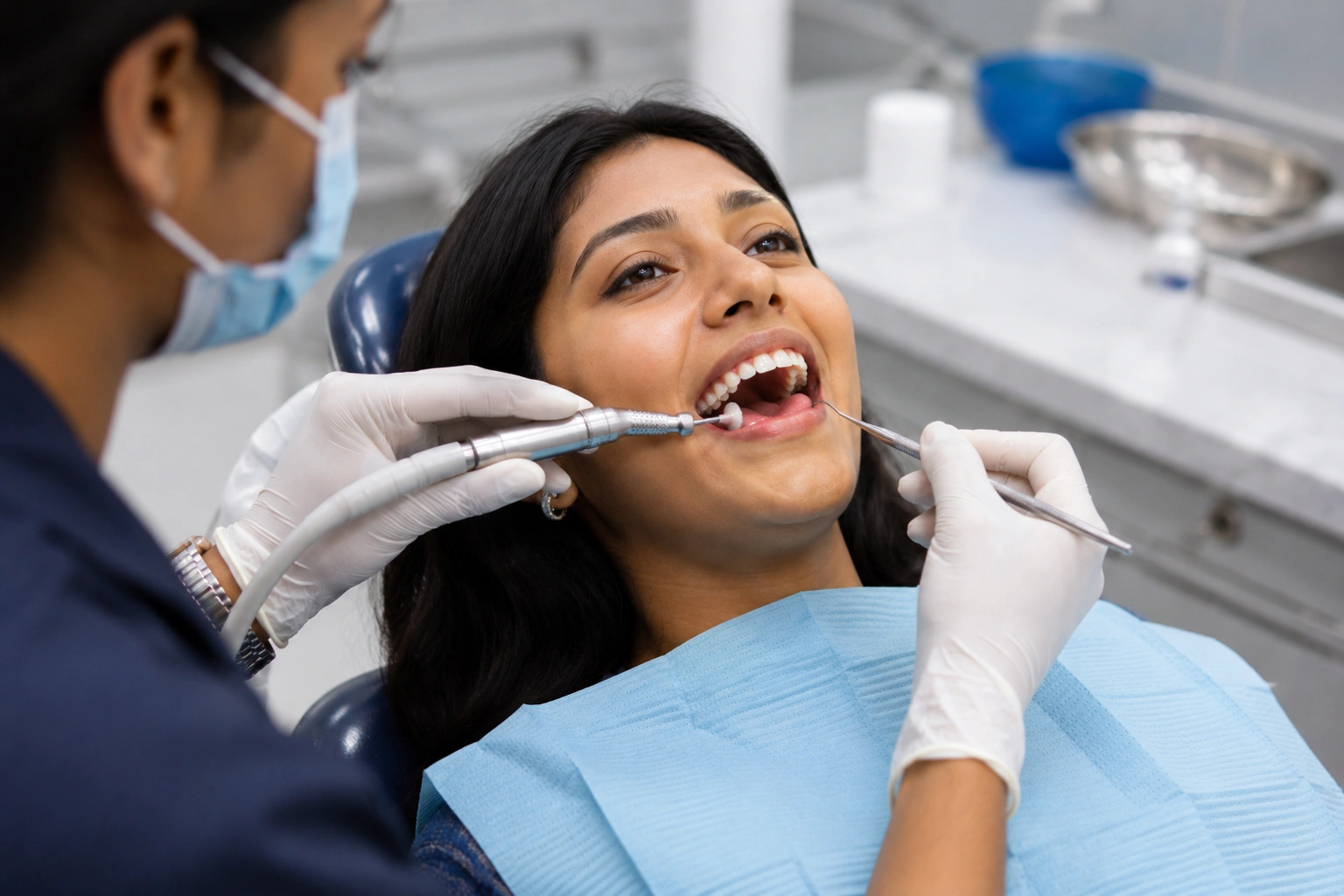 Scaling and deep teeth cleaning
