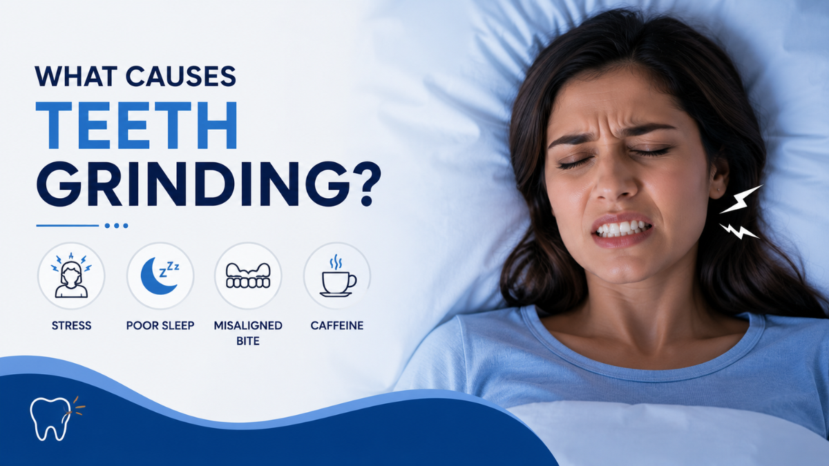 What Causes Teeth Grinding (Bruxism)? How to Stop It – Explained by the Best Dentist in Patna