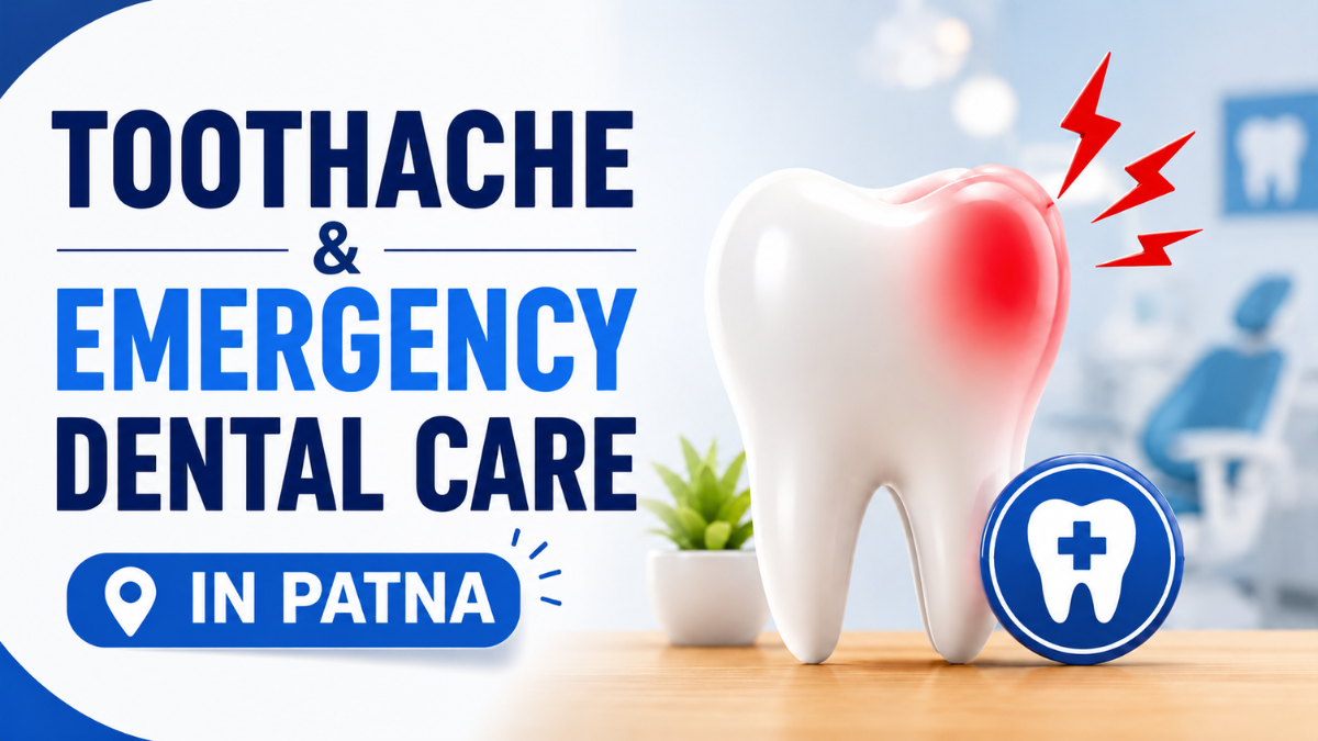 Toothache and emergency dental care in Patna with expert treatment for severe tooth pain and dental emergencies.