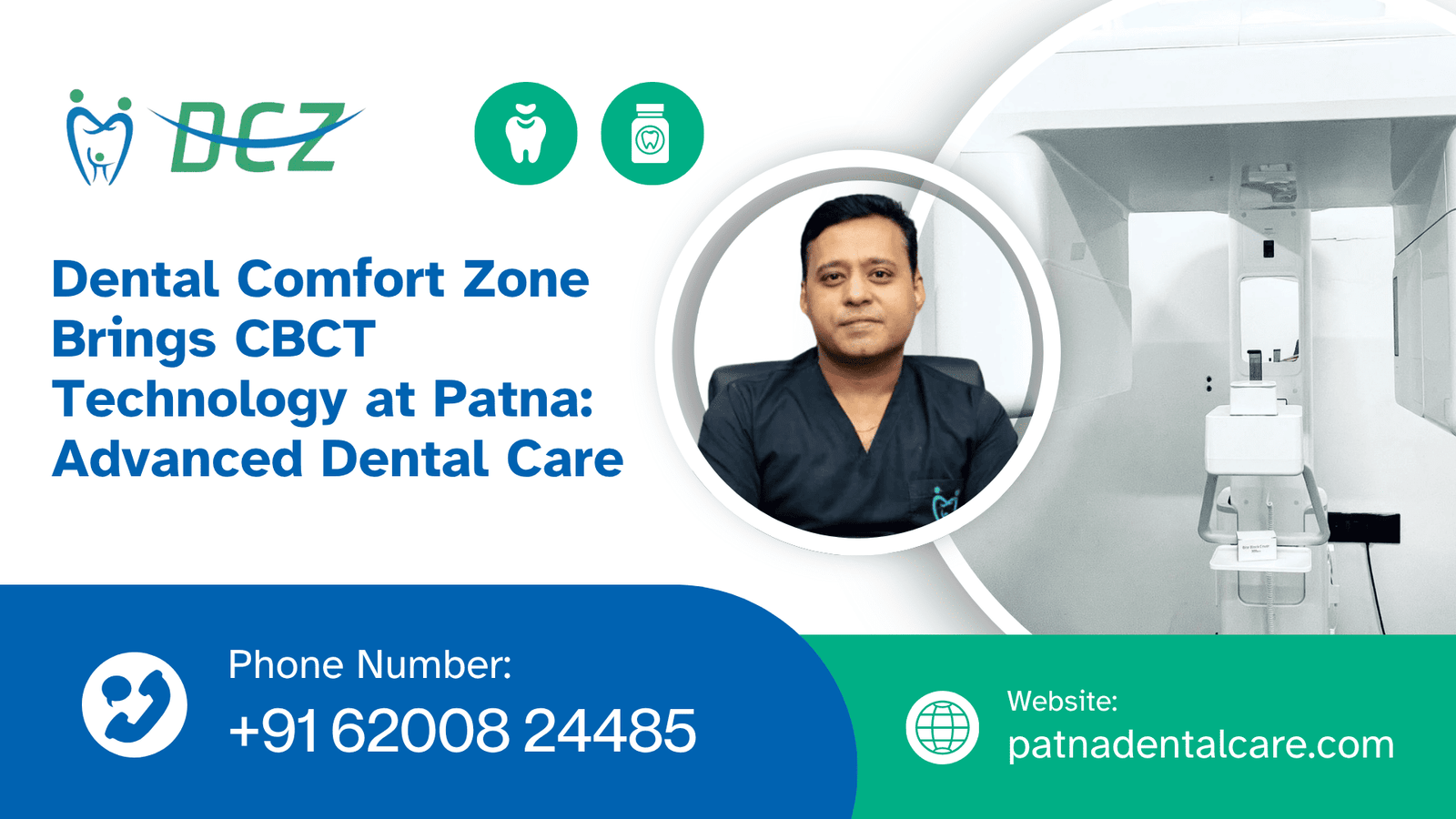 Dental Comfort Zone Brings CBCT Technology at Patna: Advanced Dental Care